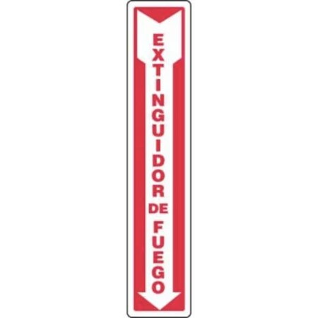 Accuform SPANISH Safety Sign FIRE EXTINGUISHER SHMFXG918XT